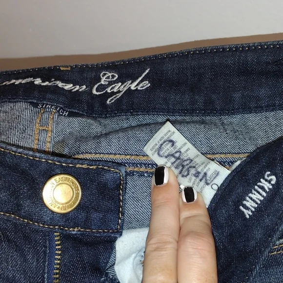 Sunshine jeans American Eagle 0 skinny - Picture 4 of 5